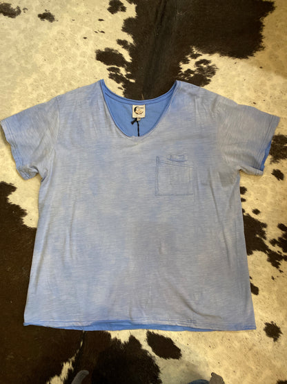 Moon Dance- V Neck tee