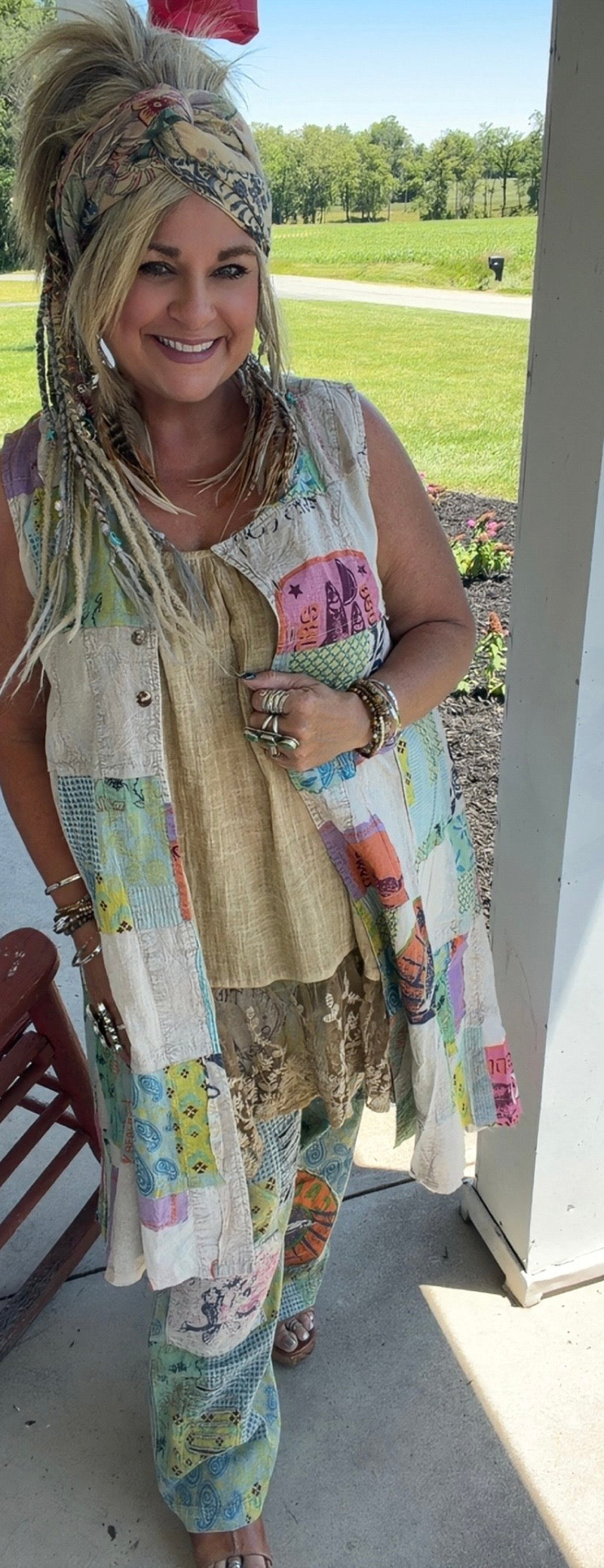 Cottage Patchwork Duster