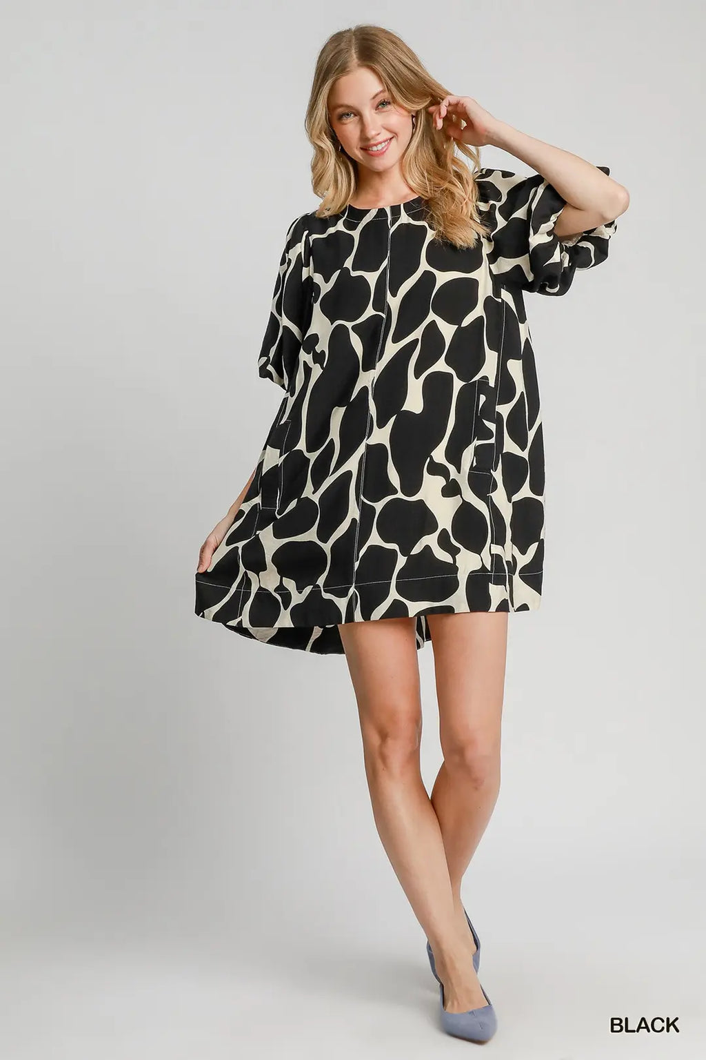 Abstract Dress Mini Dress