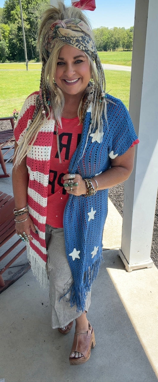 Firecracker Fringe  Knit Cardigan