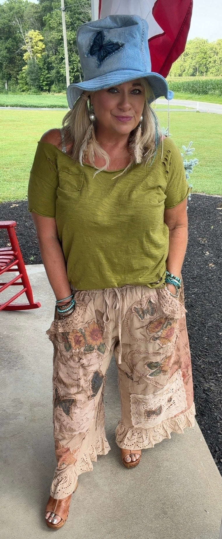 Floral Meadows Pants