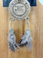 Gypsy Feather Sparkle Earrings FINAL SALE