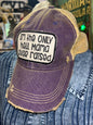 Hell mama raised- Ball Cap