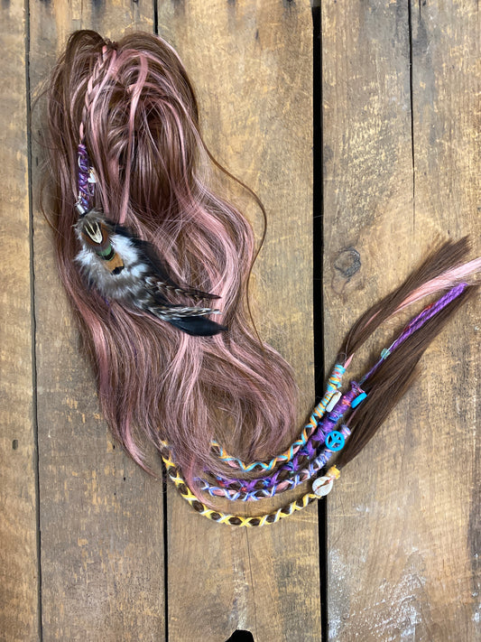 Dreads - Claw Clip Rose Dream FINAL SALE