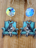 Sitting Pretty Mule Earrings FINAL SALE