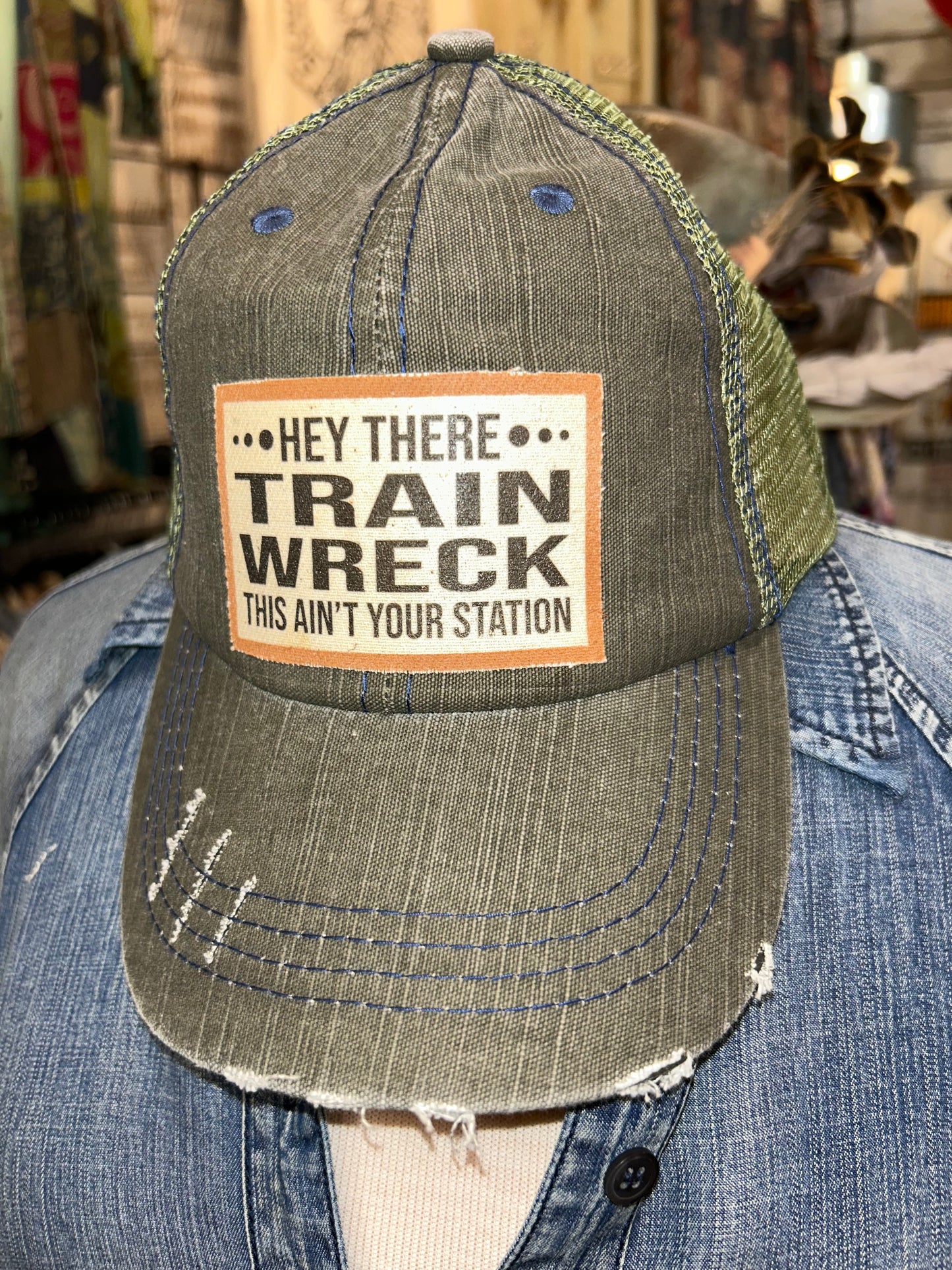 Train Wreck- Ball Cap
