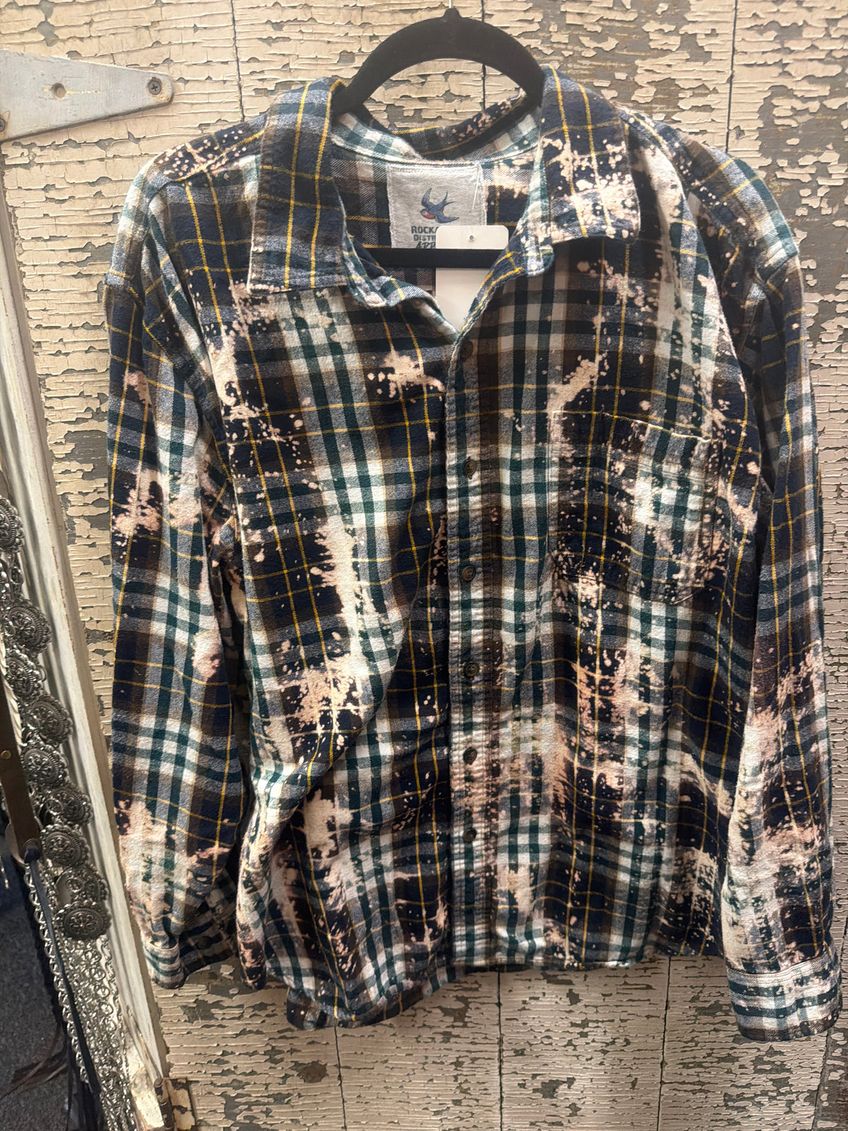 Distressed Flannel - the Hell I Won't