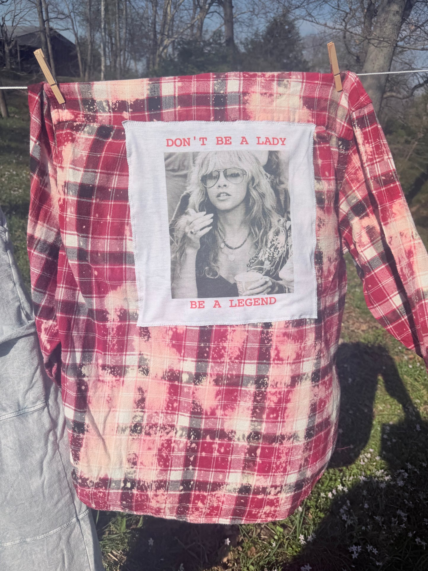 Distressed Flannel- Stevie