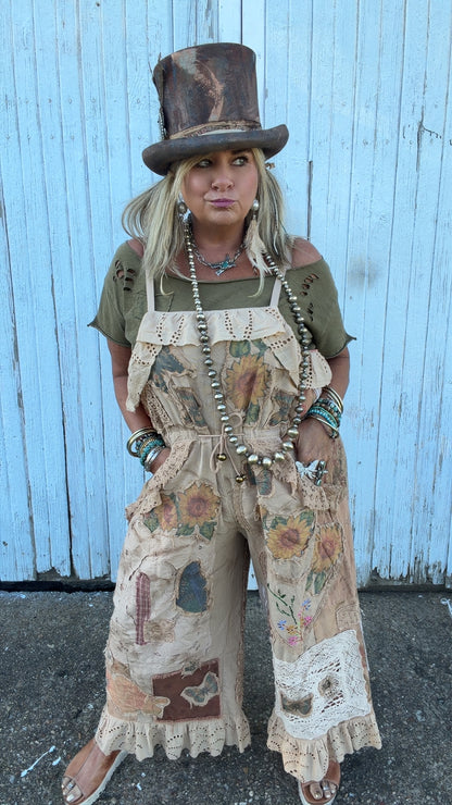 Floral Meadows Overalls