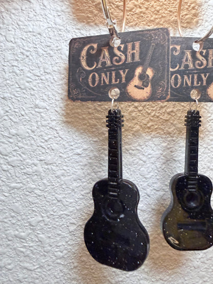 Cash And Strings Earrings - Final Sale