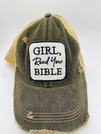 Ball Cap - Girl Read Your Bible
