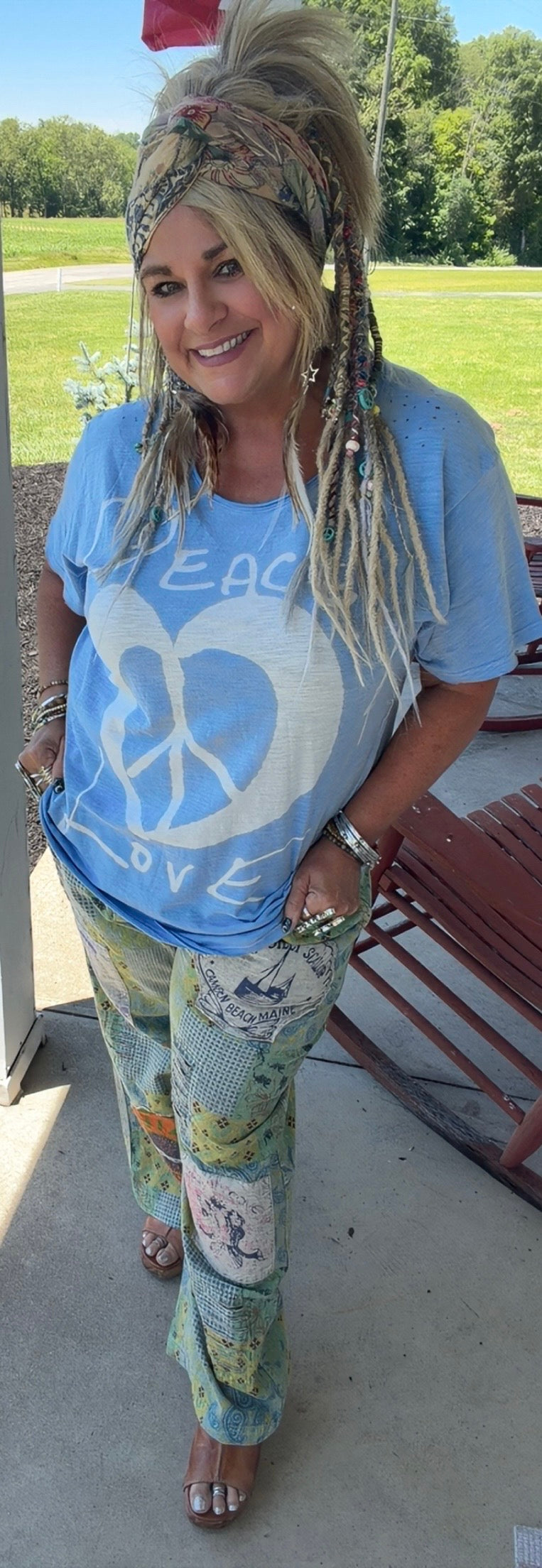 Moon Dance Tee - Peace & Love Skye
