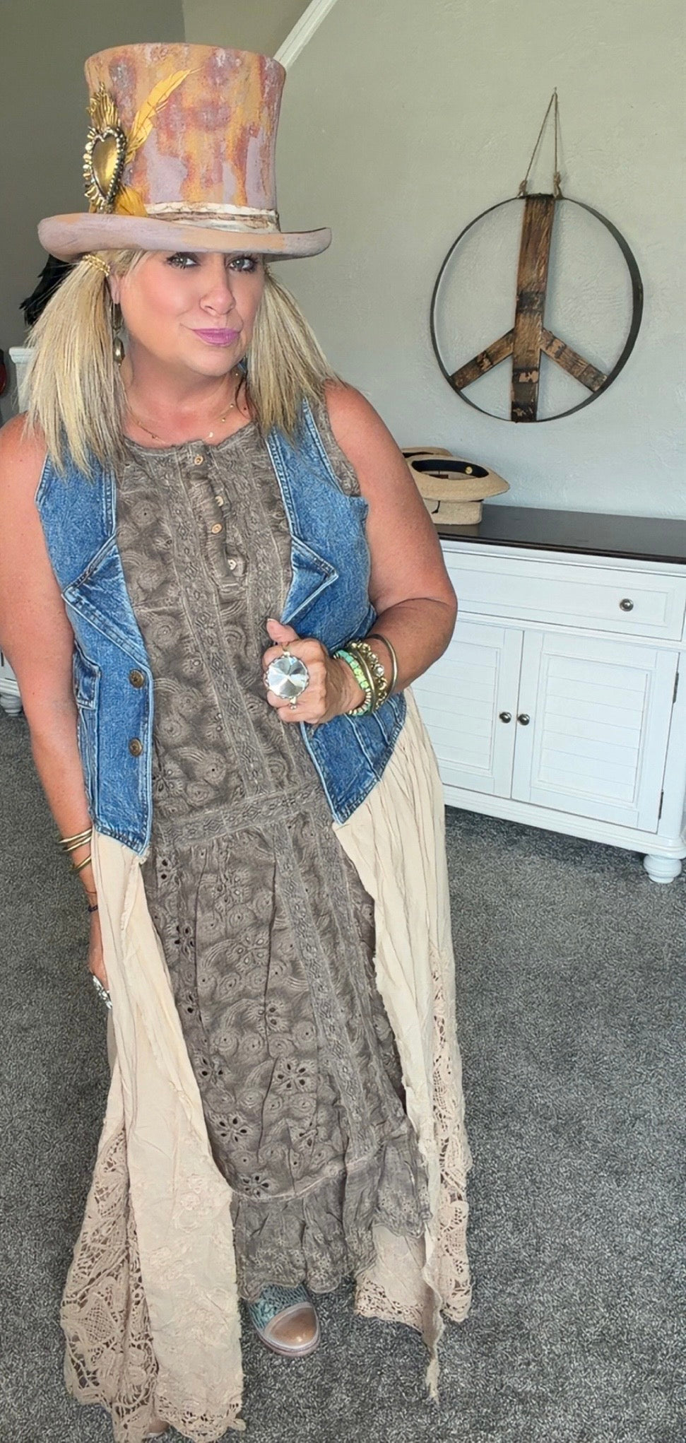 Whispering Willow Vest Duster