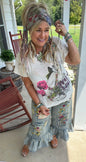 Worn And Weathered Tee -Love Rules