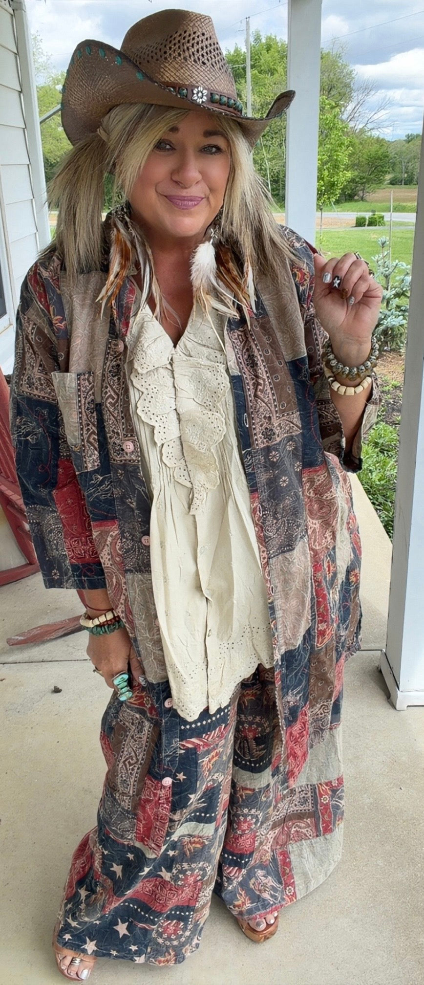 Stars And Stripes Duster