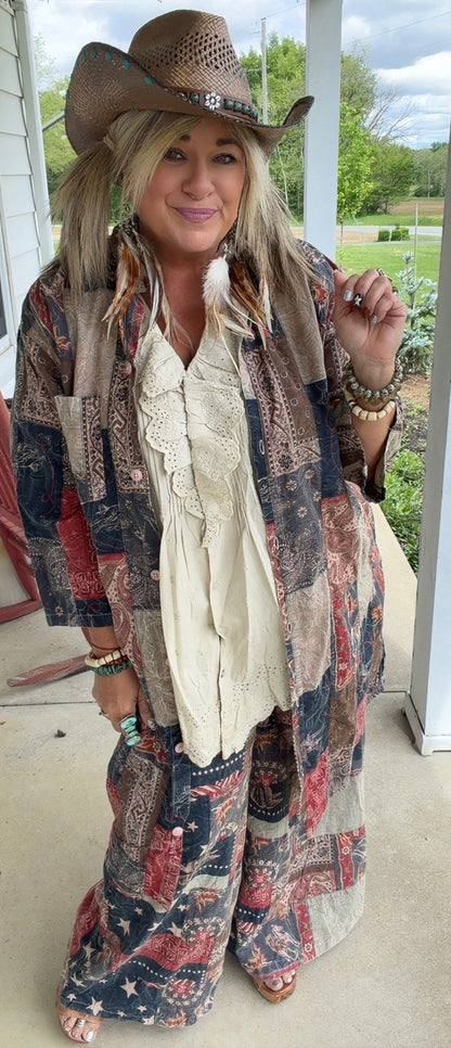 Stars And Stripes Duster