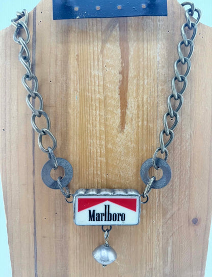 Domino Marlboro Necklace FINAL SALE