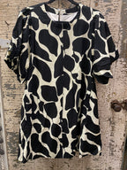 Abstract Dress Mini Dress