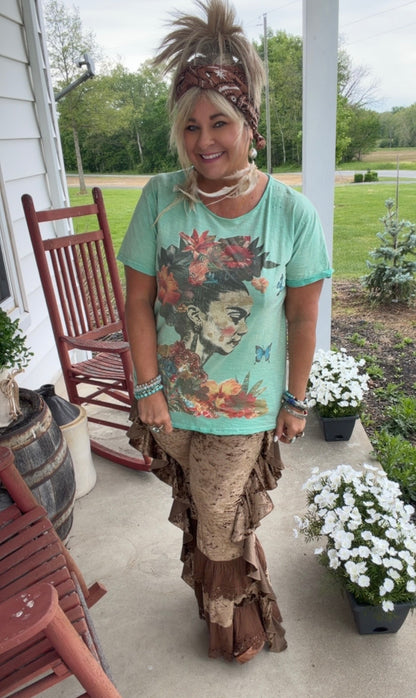 Moon Dance Tee - Floral Dreams