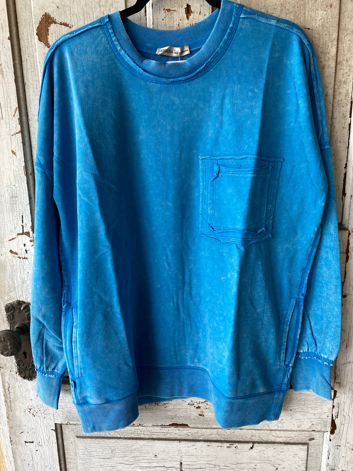 Mineral Washed Crewneck Sweatshirt