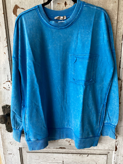Mineral Washed Crewneck Sweatshirt