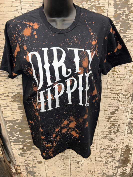 Dirty Hippie Bleached T shirt