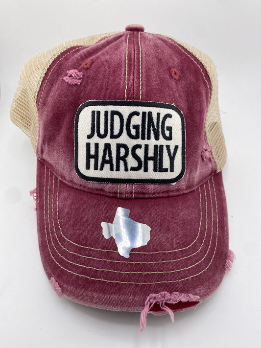 Ball Cap - Judging Harshly