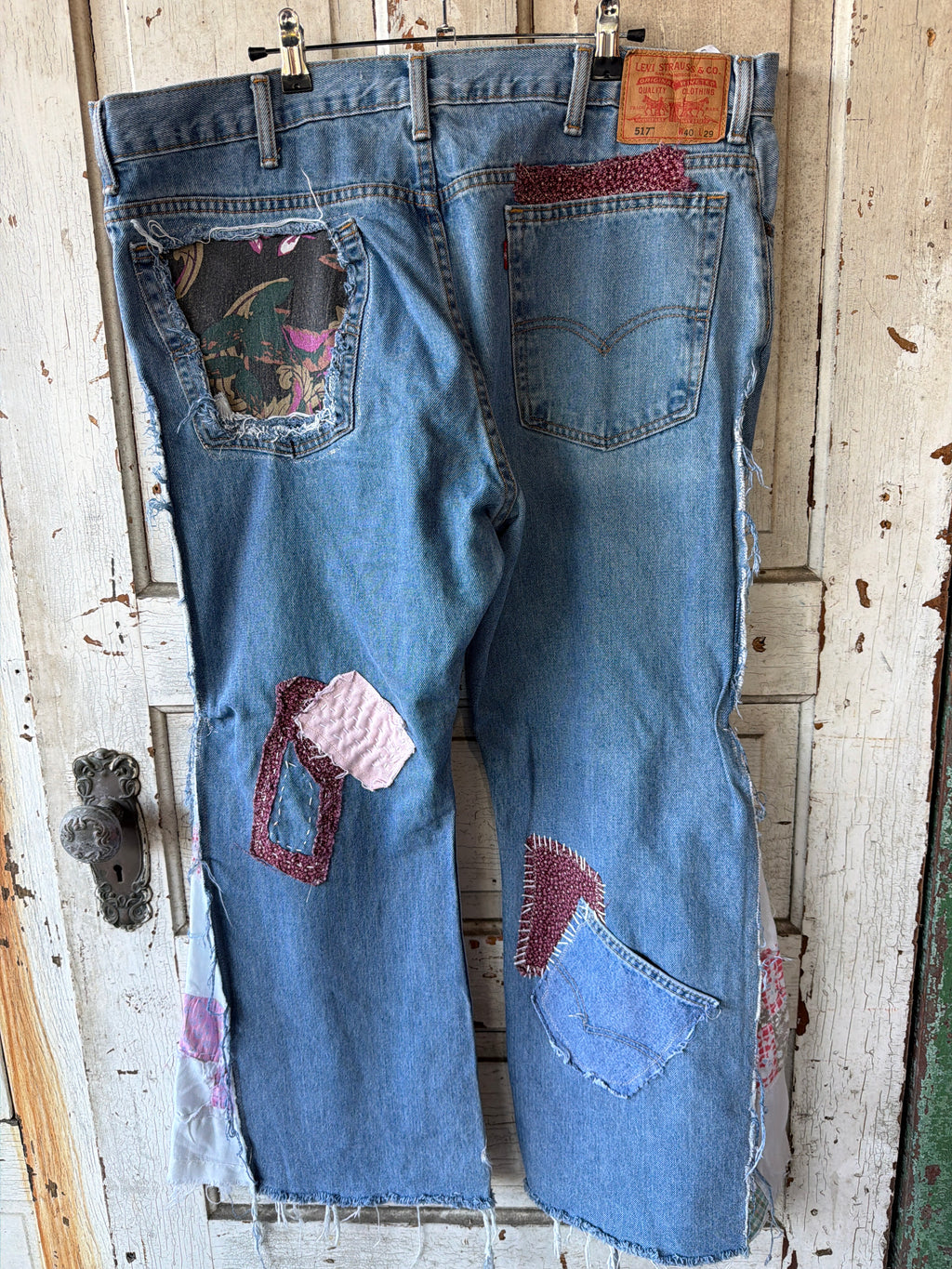 Rose Garden Hummingbird Jeans