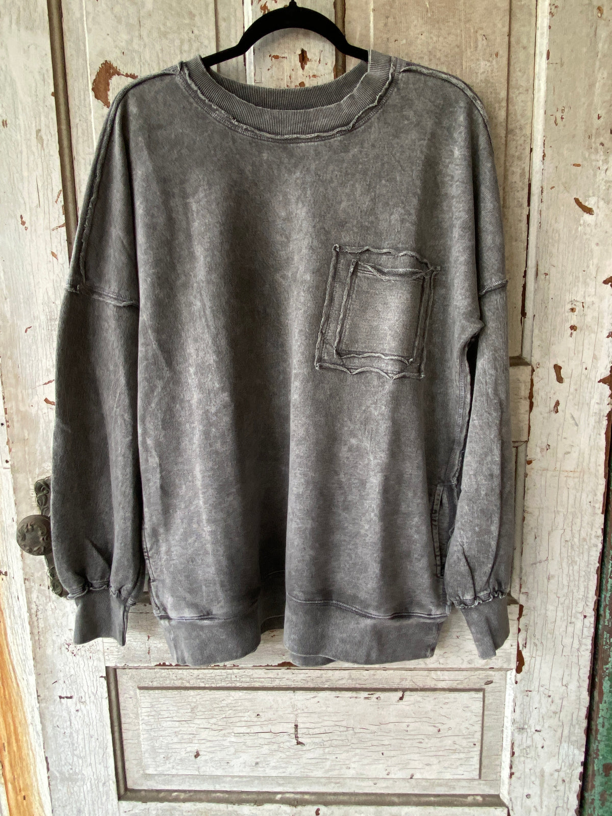 Mineral Washed Crewneck Sweatshirt
