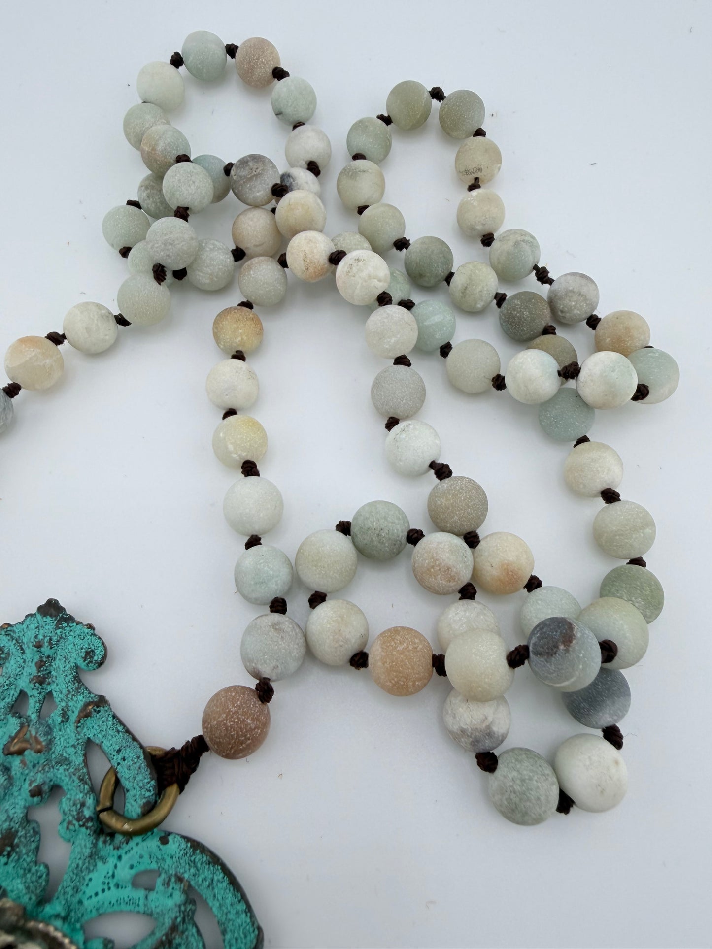 Aged Metal with Chief Pendant