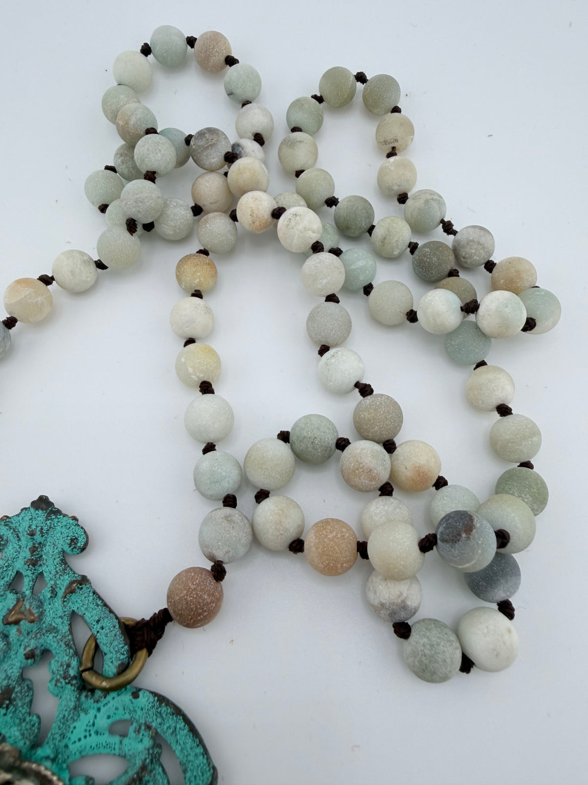 Aged Metal with Chief Pendant