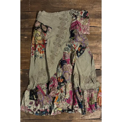 Wonder Patch  Wrap Skirt
