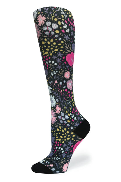 360 Night Garden OTC Compression Socks (Standard & Extra Wide)