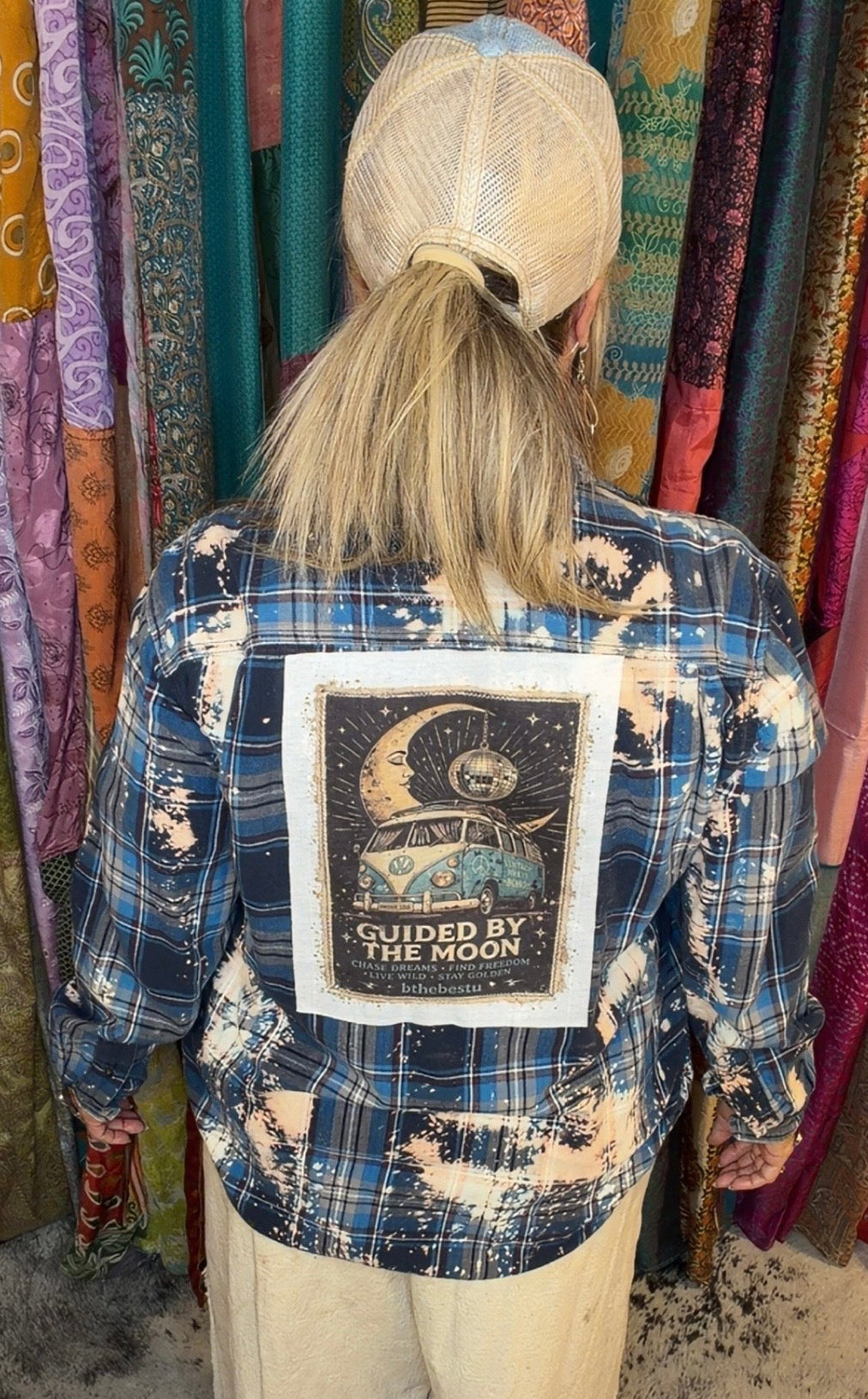 BtheBestU Flannel - Guided By the Moon