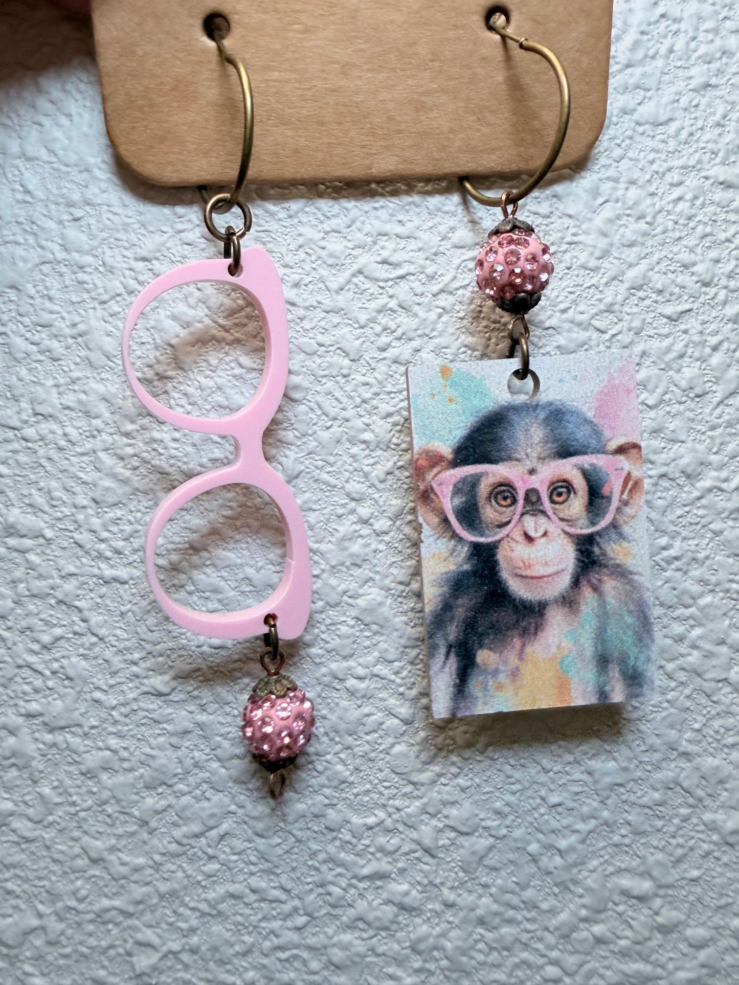 Monkey See Earrings - Final Sale