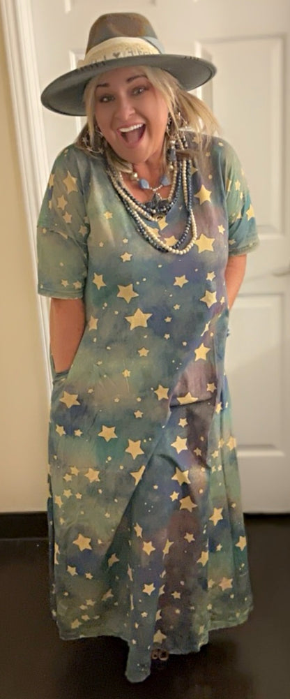 Star T-shirt Dress