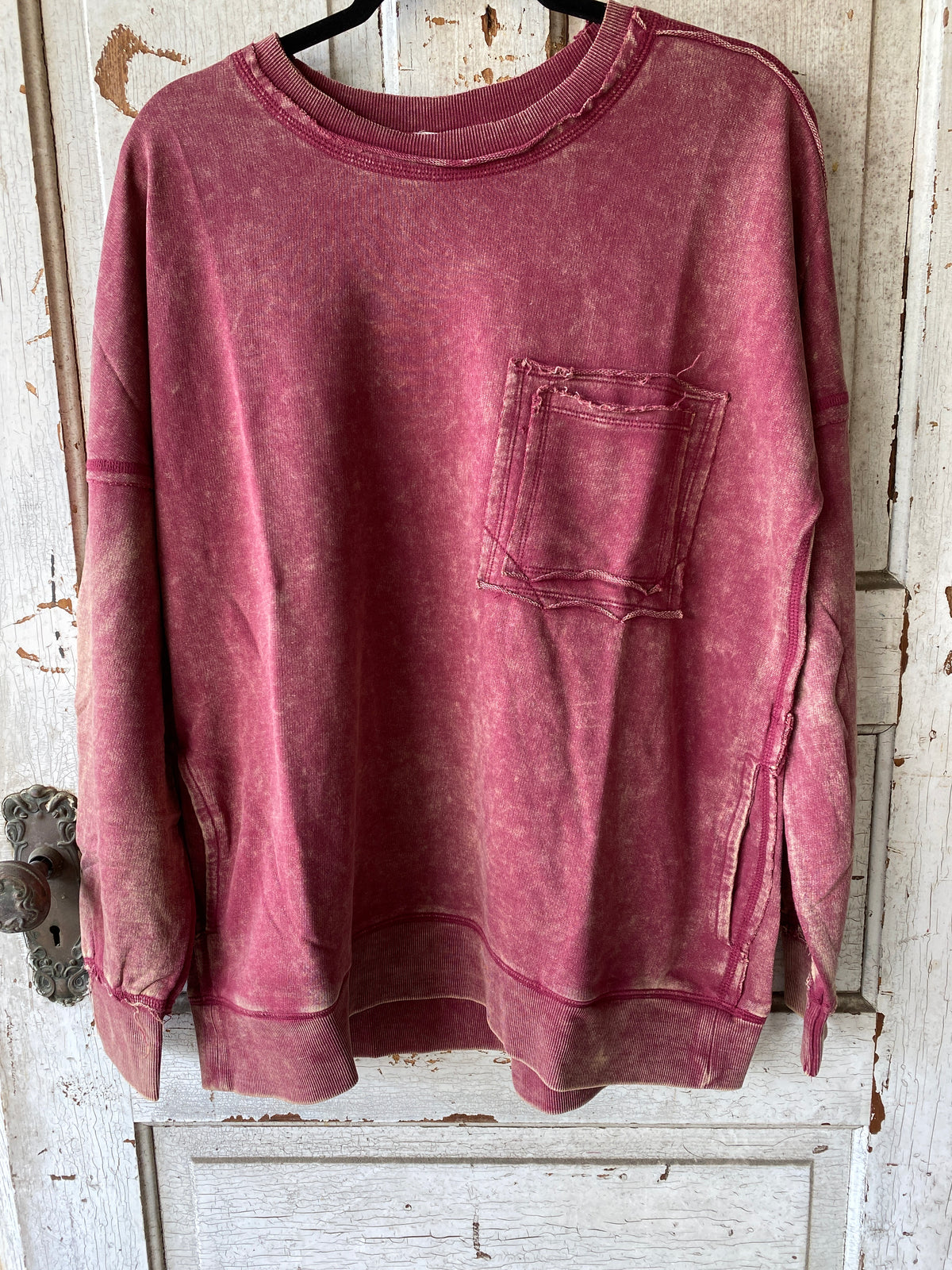 Mineral Washed Crewneck Sweatshirt