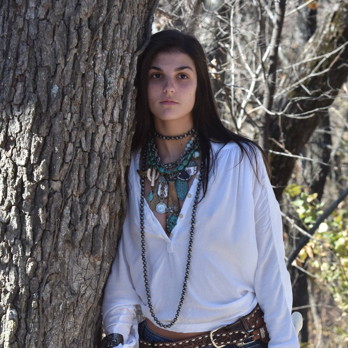 Cowboy Pearls Necklace FINAL SALE