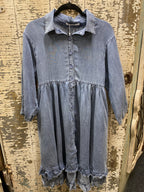 Chambray Flowy Dress