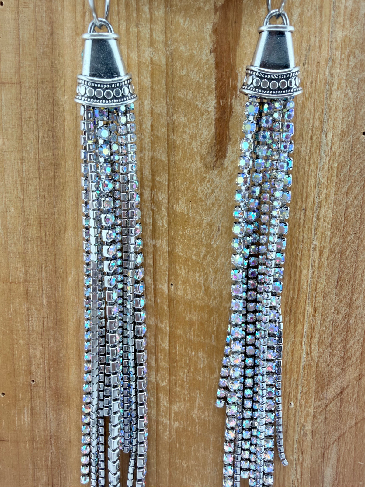Diamond Dust Dangle Earrings  FINAL SALE