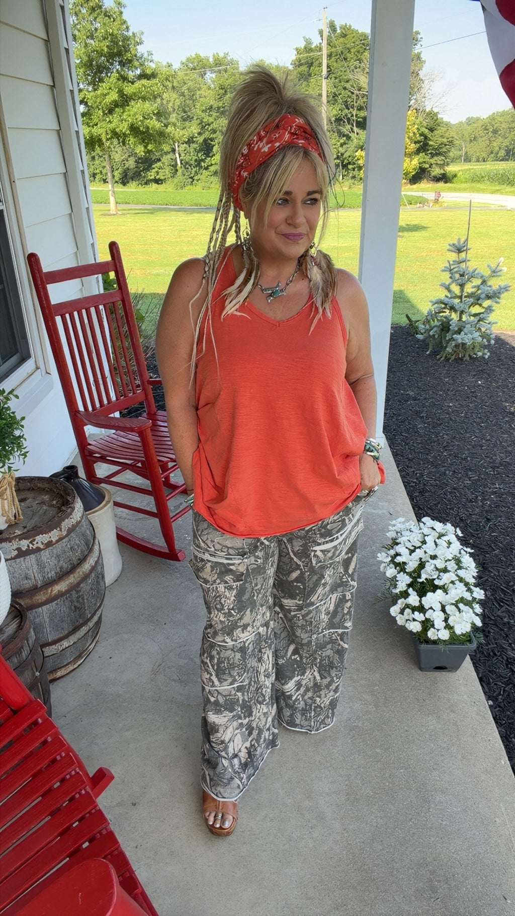 Boho Pants - Camo