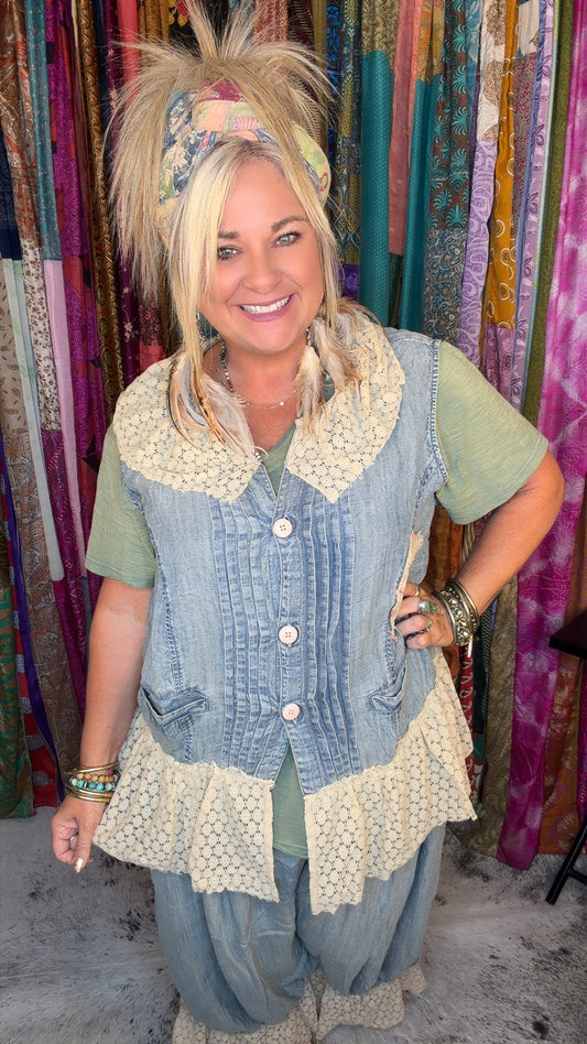 Vintage Whispers Top