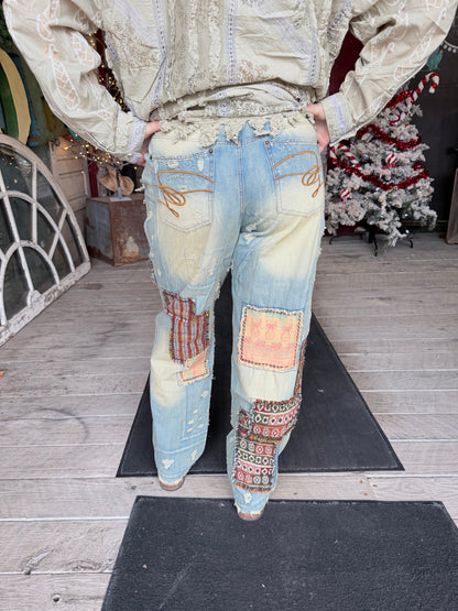 Peace and Love Jeans