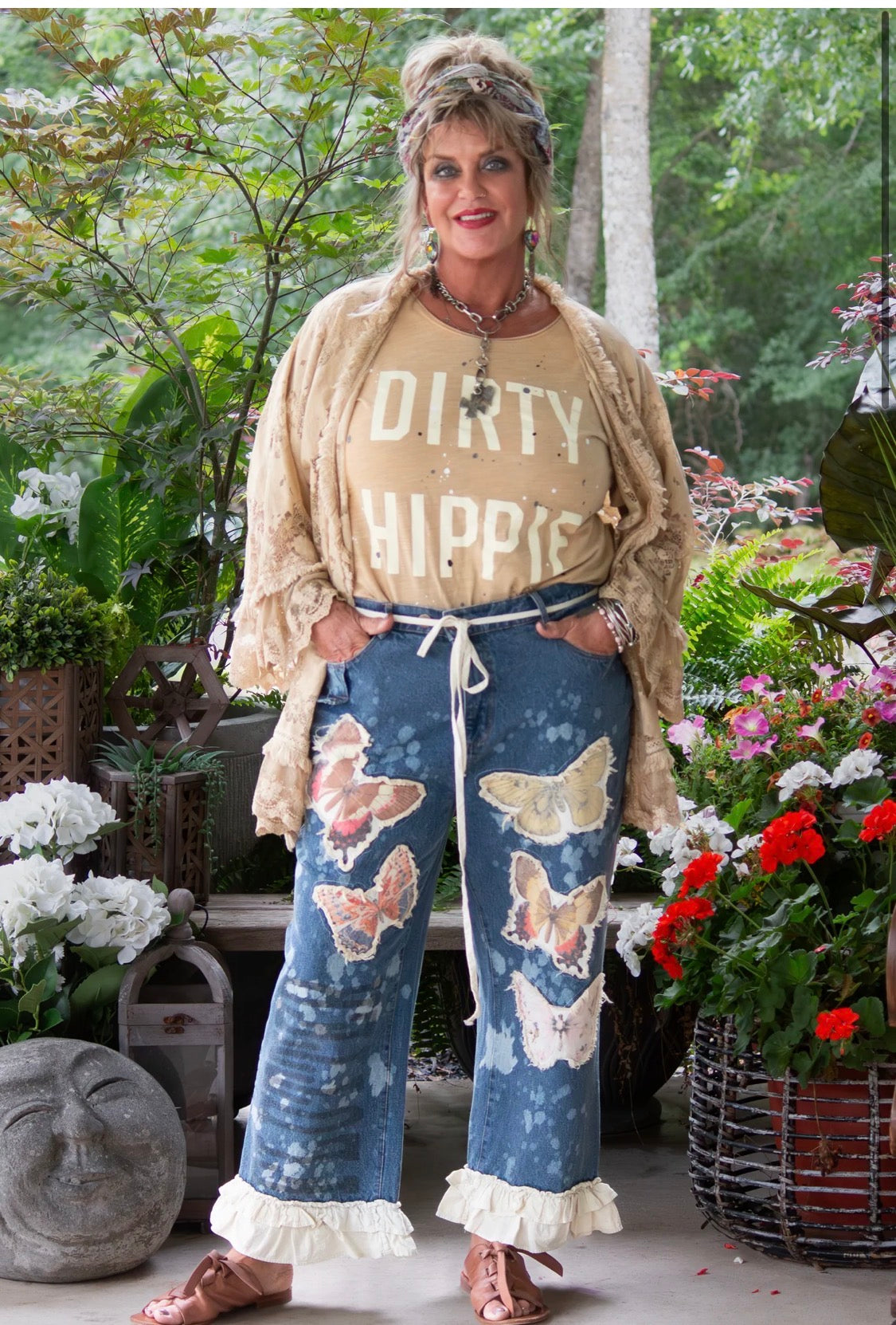 Flutter Sky Jeans
