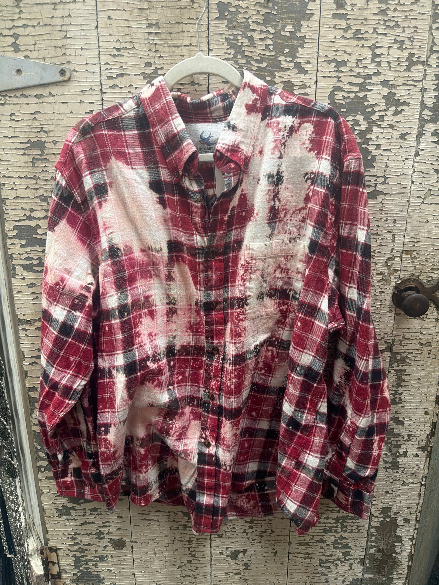 Distressed Flannel- Stevie