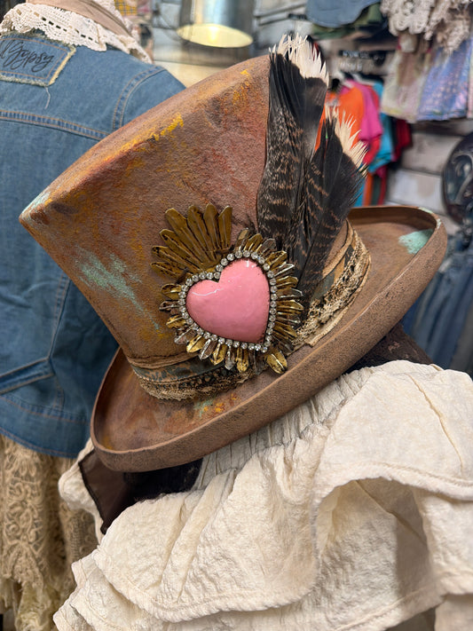 Sacred Heart Top Hat