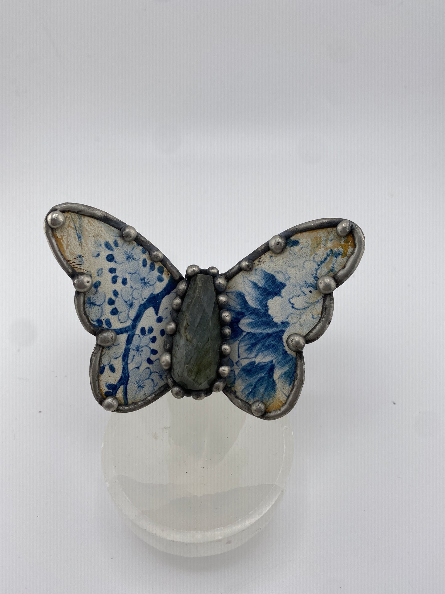 Butterfly Cuff- Blue 2 FINAL SALE