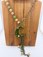 Moss Moon Magic Necklace FINAL SALE