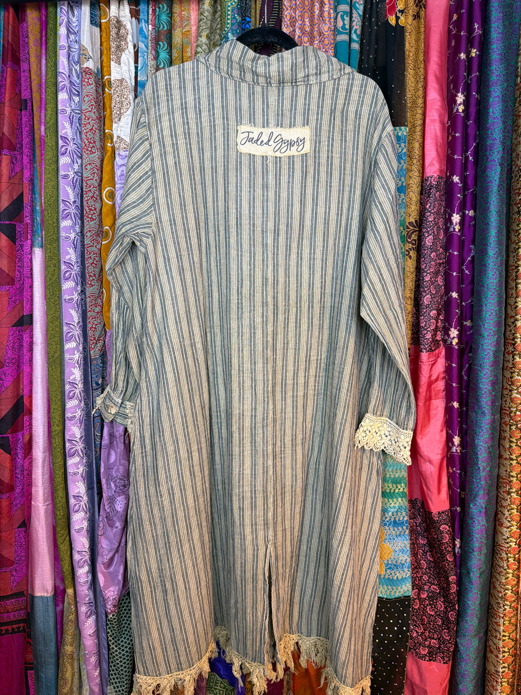 Lined Up Duster, Striped