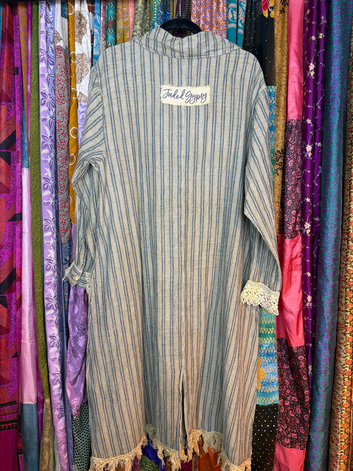 Lined Up Duster, Striped